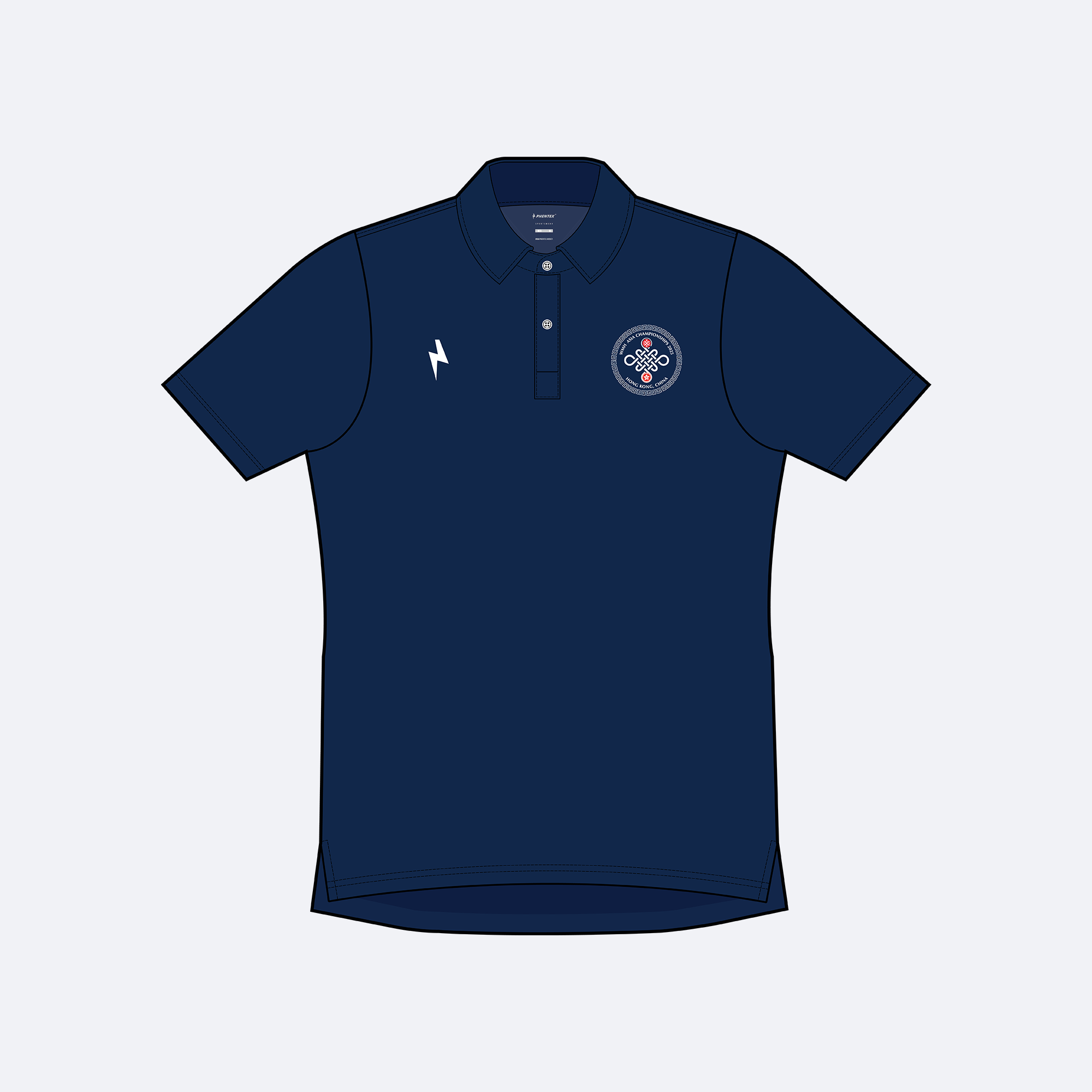 WMH Unisex Polo Navy